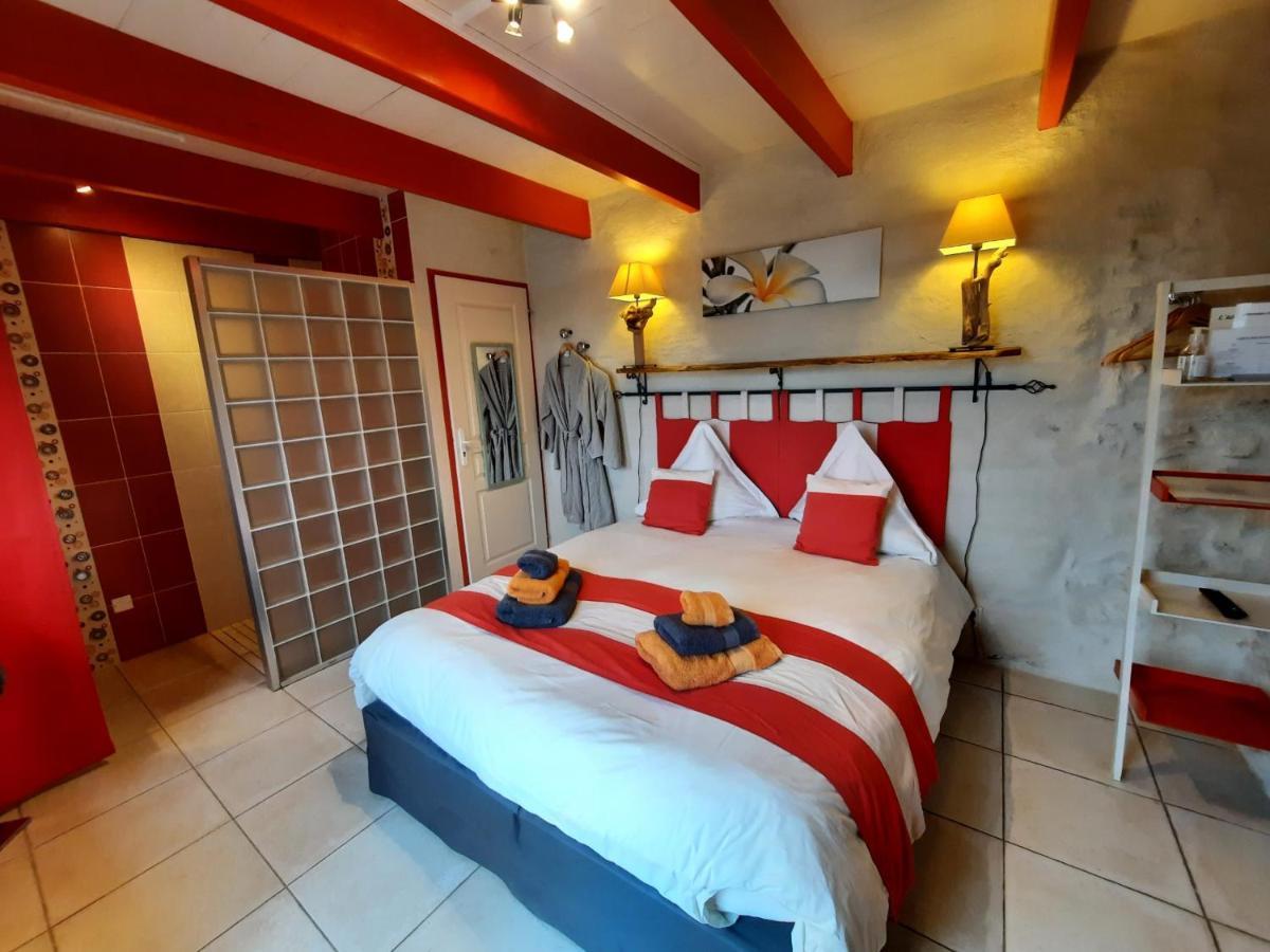 L'Echappee Tremoussante Bed and Breakfast Saint-Barthélemy-de-Vals Exteriör bild
