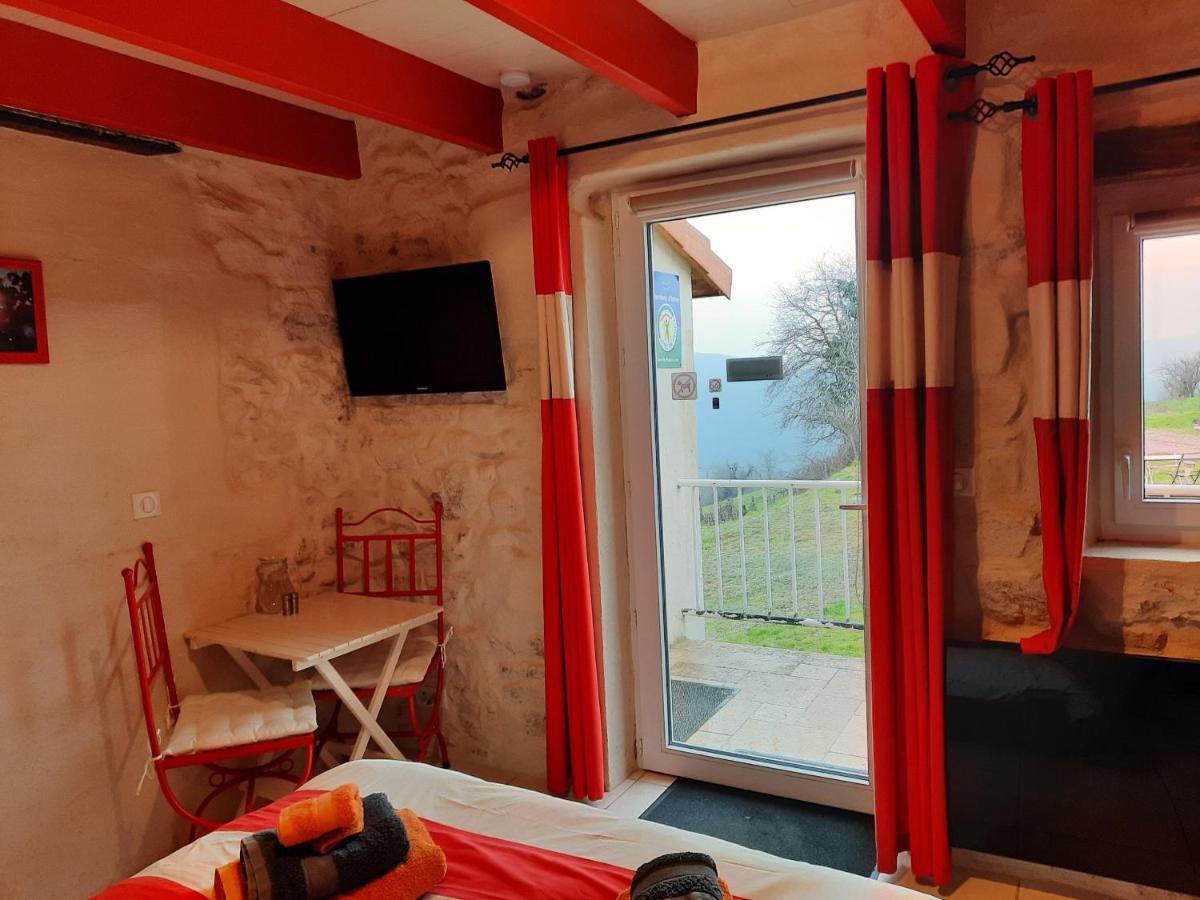 L'Echappee Tremoussante Bed and Breakfast Saint-Barthélemy-de-Vals Exteriör bild