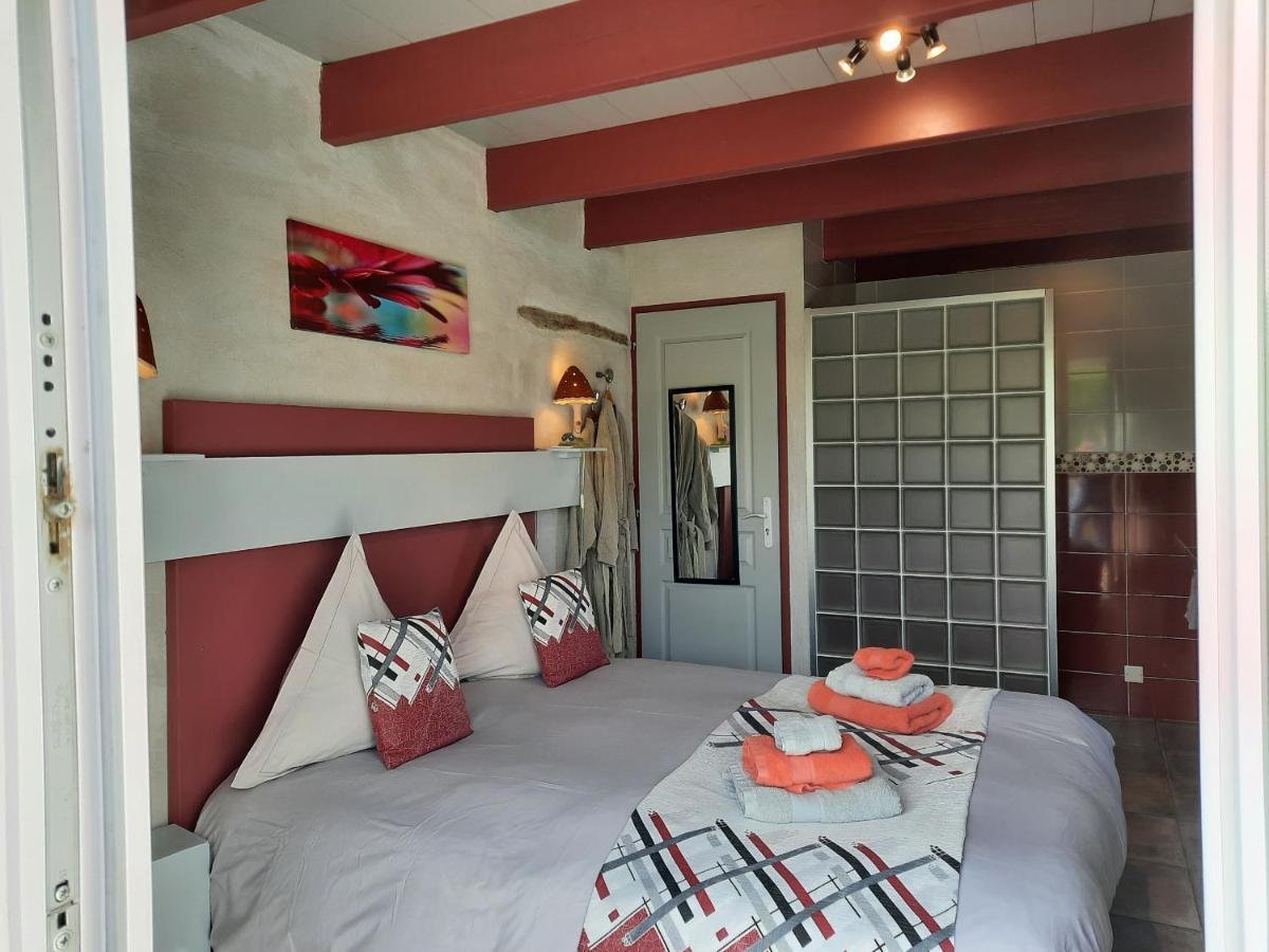 L'Echappee Tremoussante Bed and Breakfast Saint-Barthélemy-de-Vals Exteriör bild