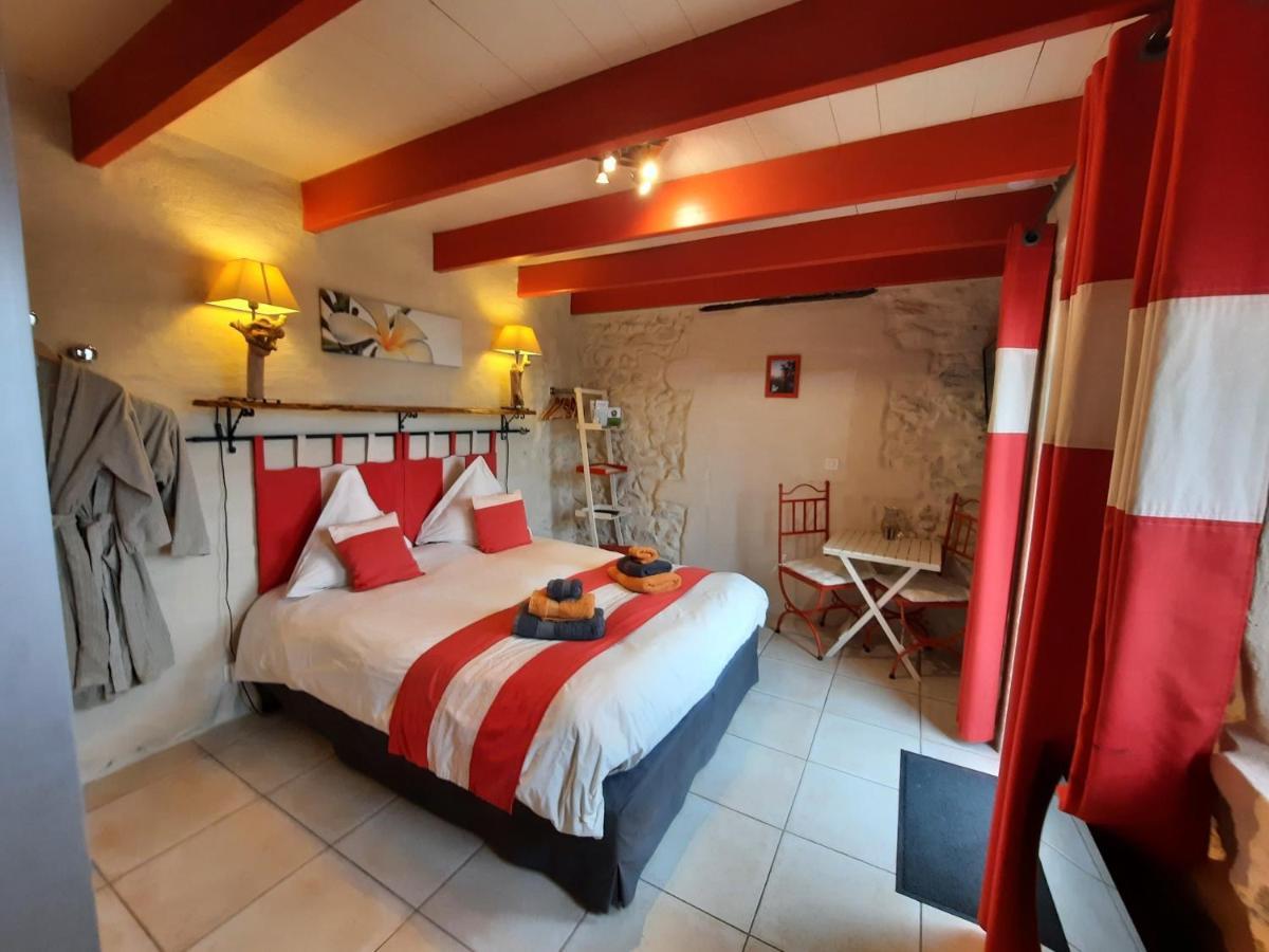 L'Echappee Tremoussante Bed and Breakfast Saint-Barthélemy-de-Vals Exteriör bild