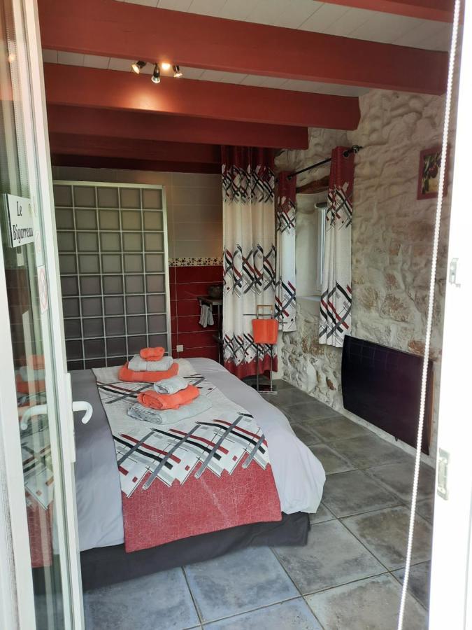 L'Echappee Tremoussante Bed and Breakfast Saint-Barthélemy-de-Vals Exteriör bild