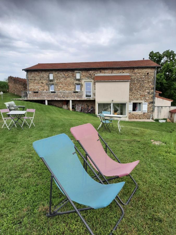 L'Echappee Tremoussante Bed and Breakfast Saint-Barthélemy-de-Vals Exteriör bild