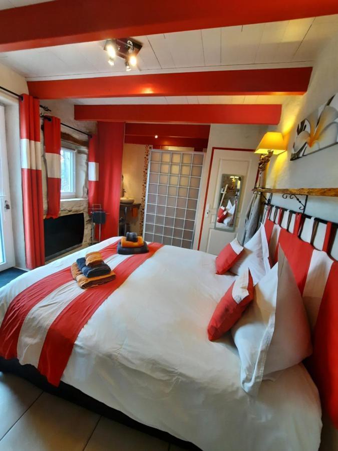 L'Echappee Tremoussante Bed and Breakfast Saint-Barthélemy-de-Vals Exteriör bild