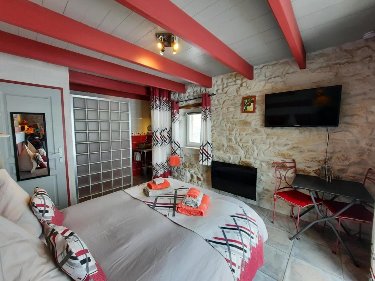 L'Echappee Tremoussante Bed and Breakfast Saint-Barthélemy-de-Vals Exteriör bild